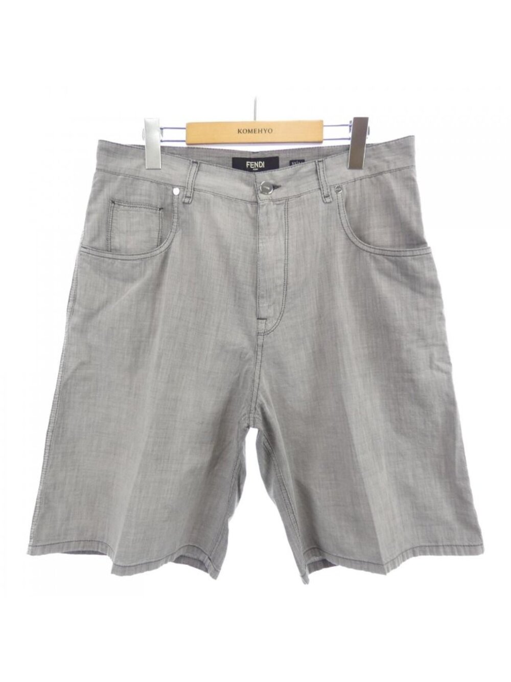 Fendi Shorts Gray